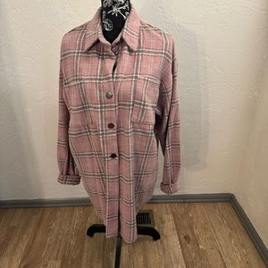 Michelle Mae plaid button up